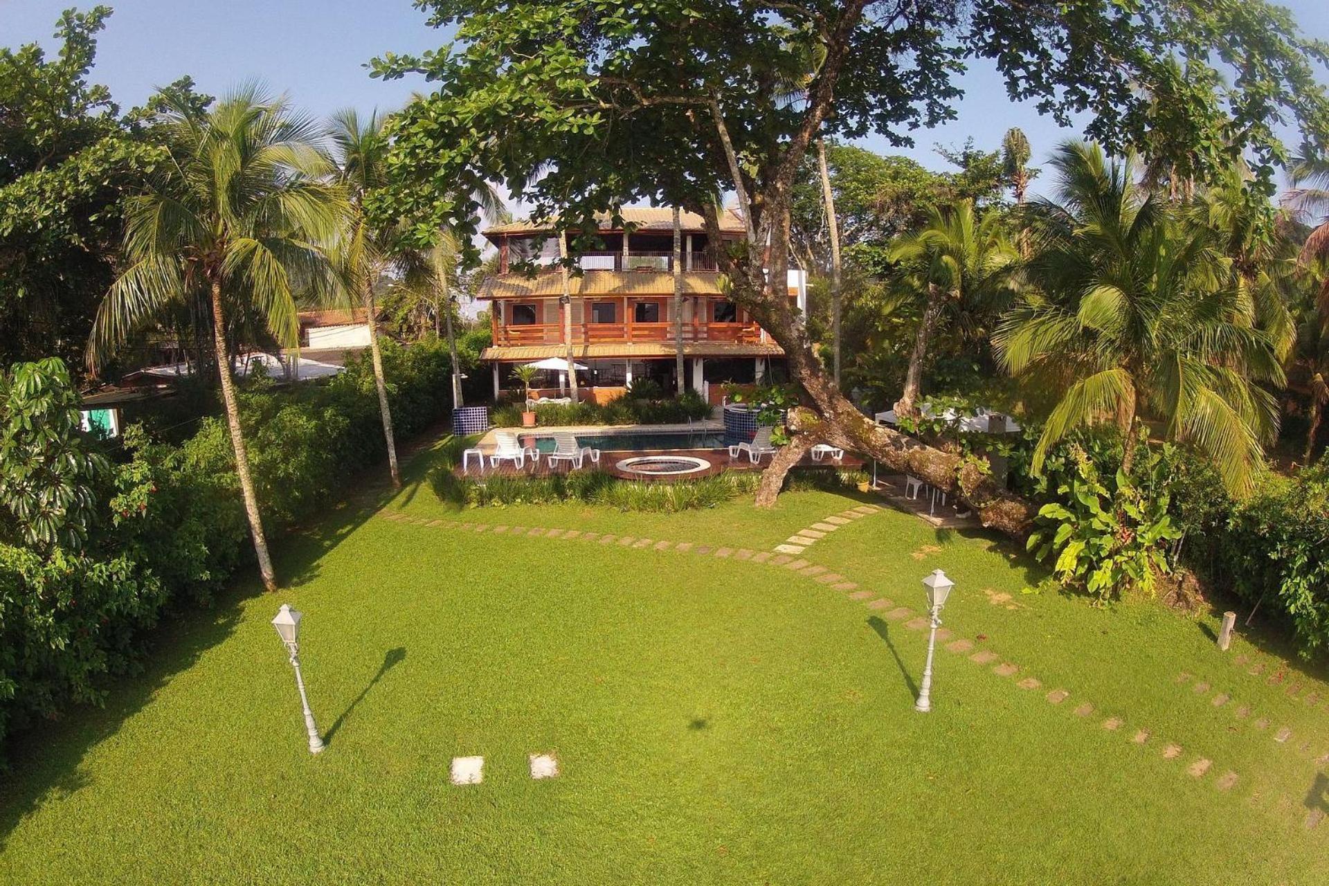 Magnifica Casa Pe Na Areia 4 C/ Ar E Piscina Holiday home Ubatuba