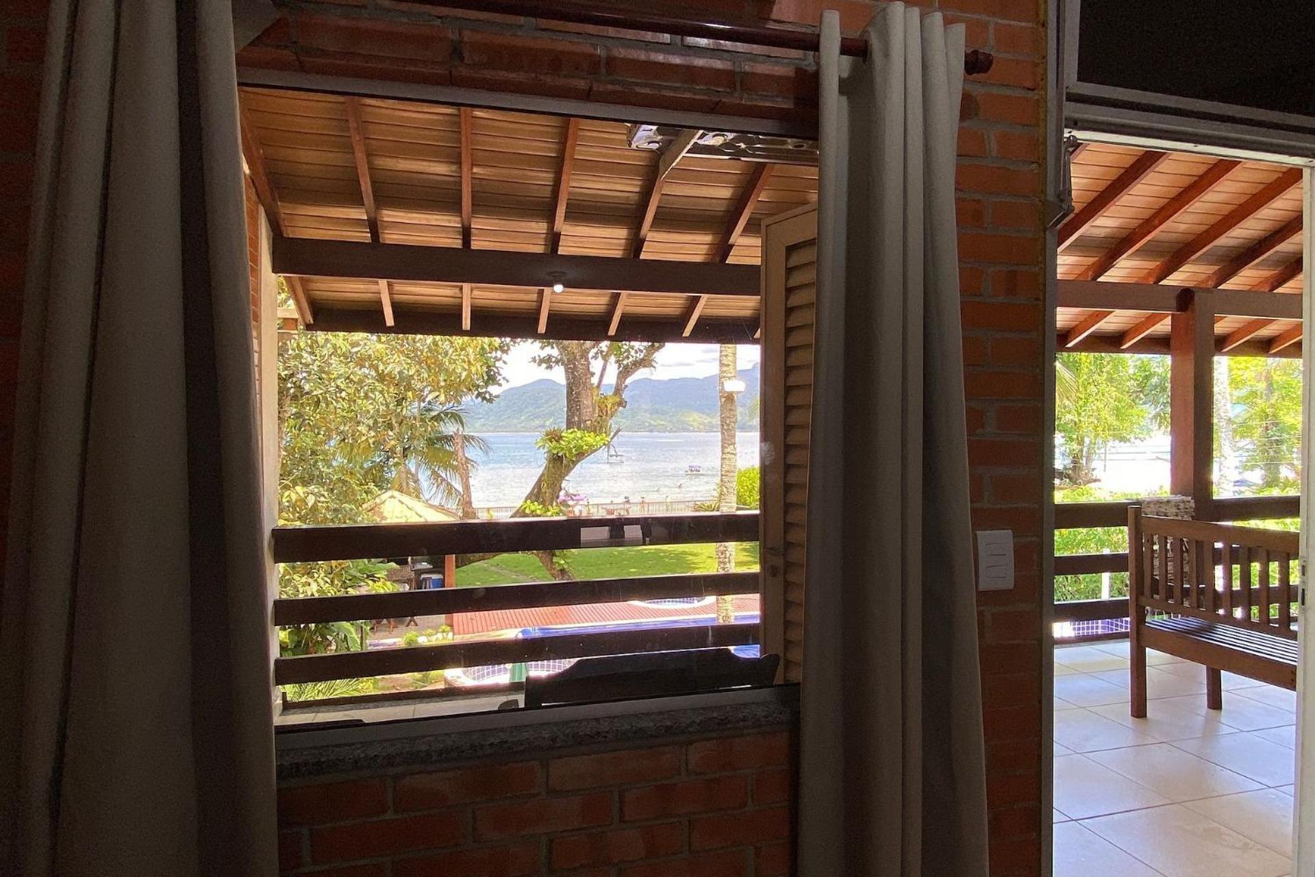 Magnifica Casa Pe Na Areia 4 C/ Ar E Piscina Holiday home Ubatuba